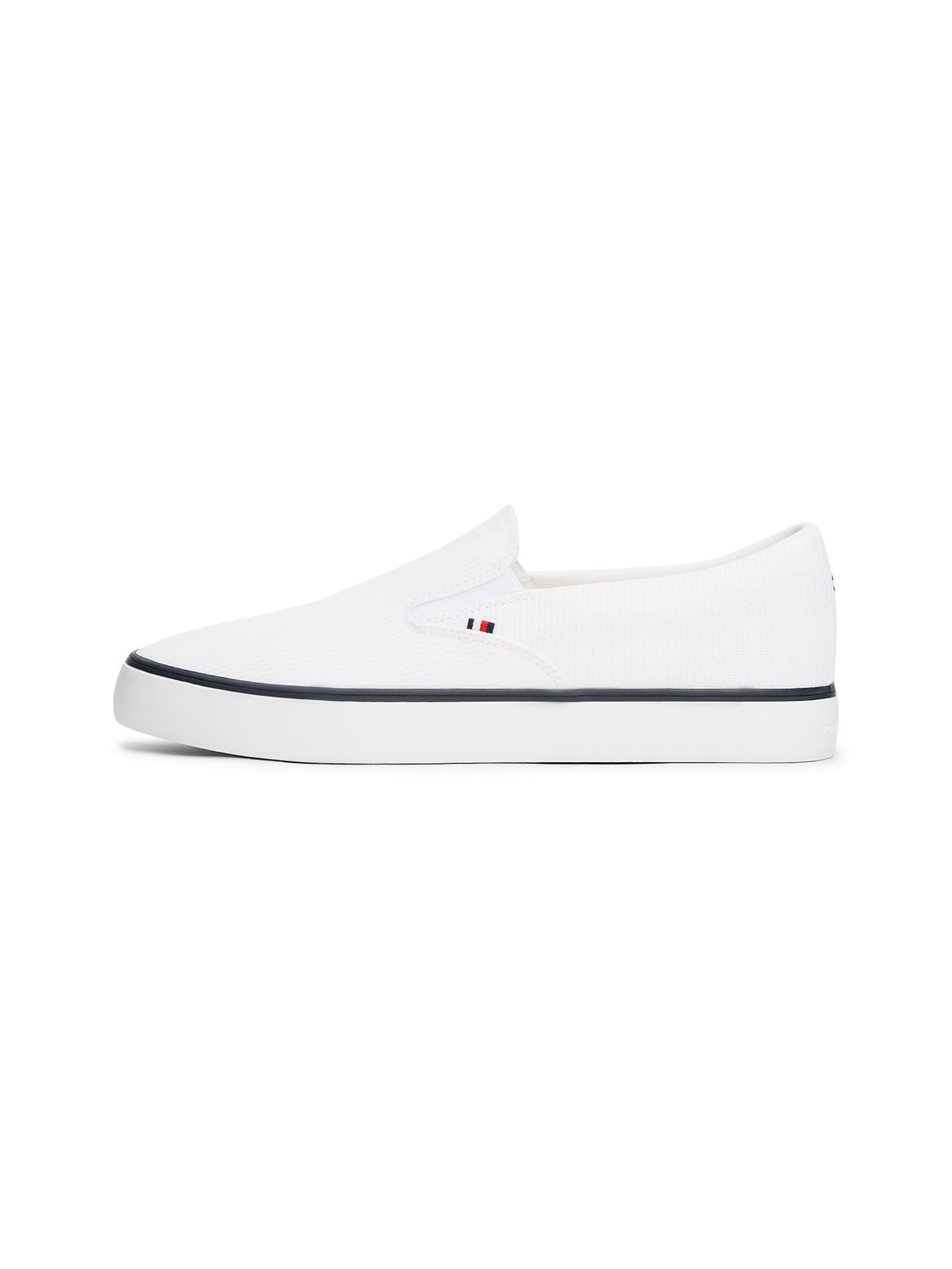 Slip on TOMMY HILFIGER en blanc : devant