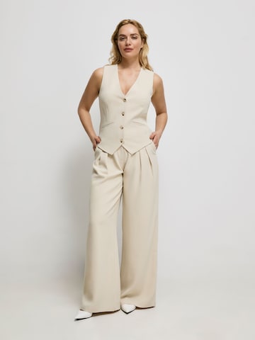 ABOUT YOU x Iconic by Tatiana Kucharova Suit Vest in Beige