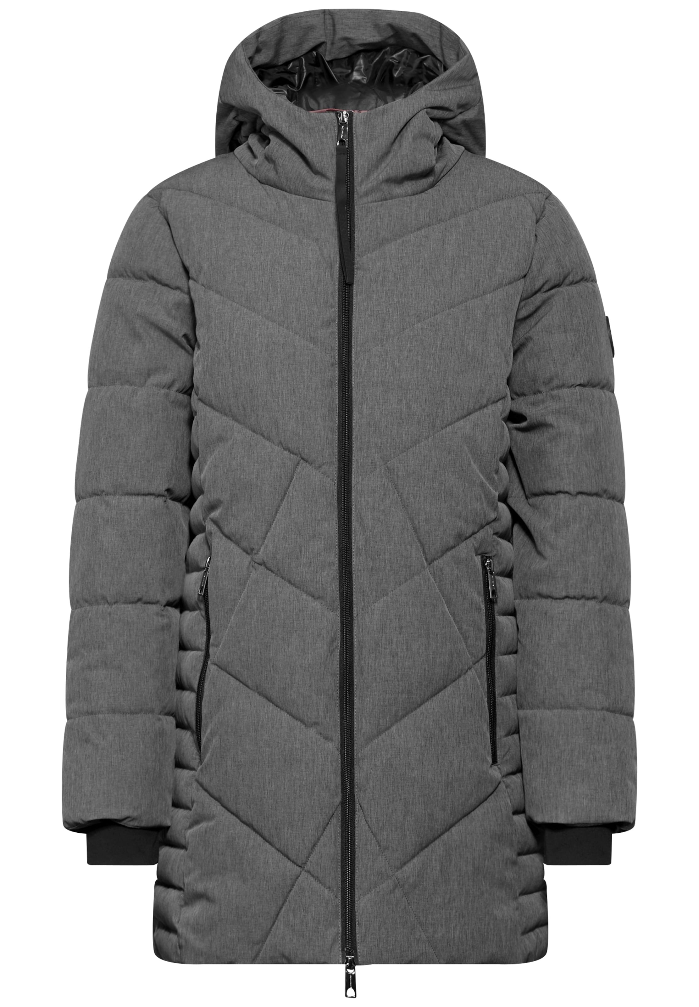 STREET ONE Teflon-Jacke in Graumeliert ABOUT YOU