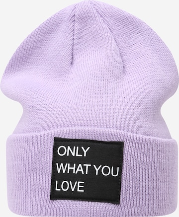KIDS ONLY Beanie 'MADISON' in Purple: front