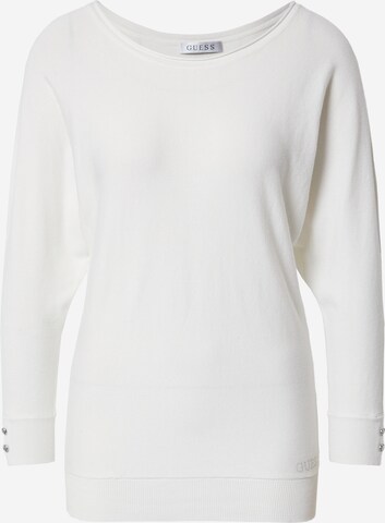 GUESS Pullover 'Adele' i hvid: forside