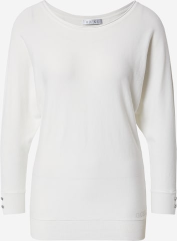 Pull-over 'Adele' GUESS en blanc : devant