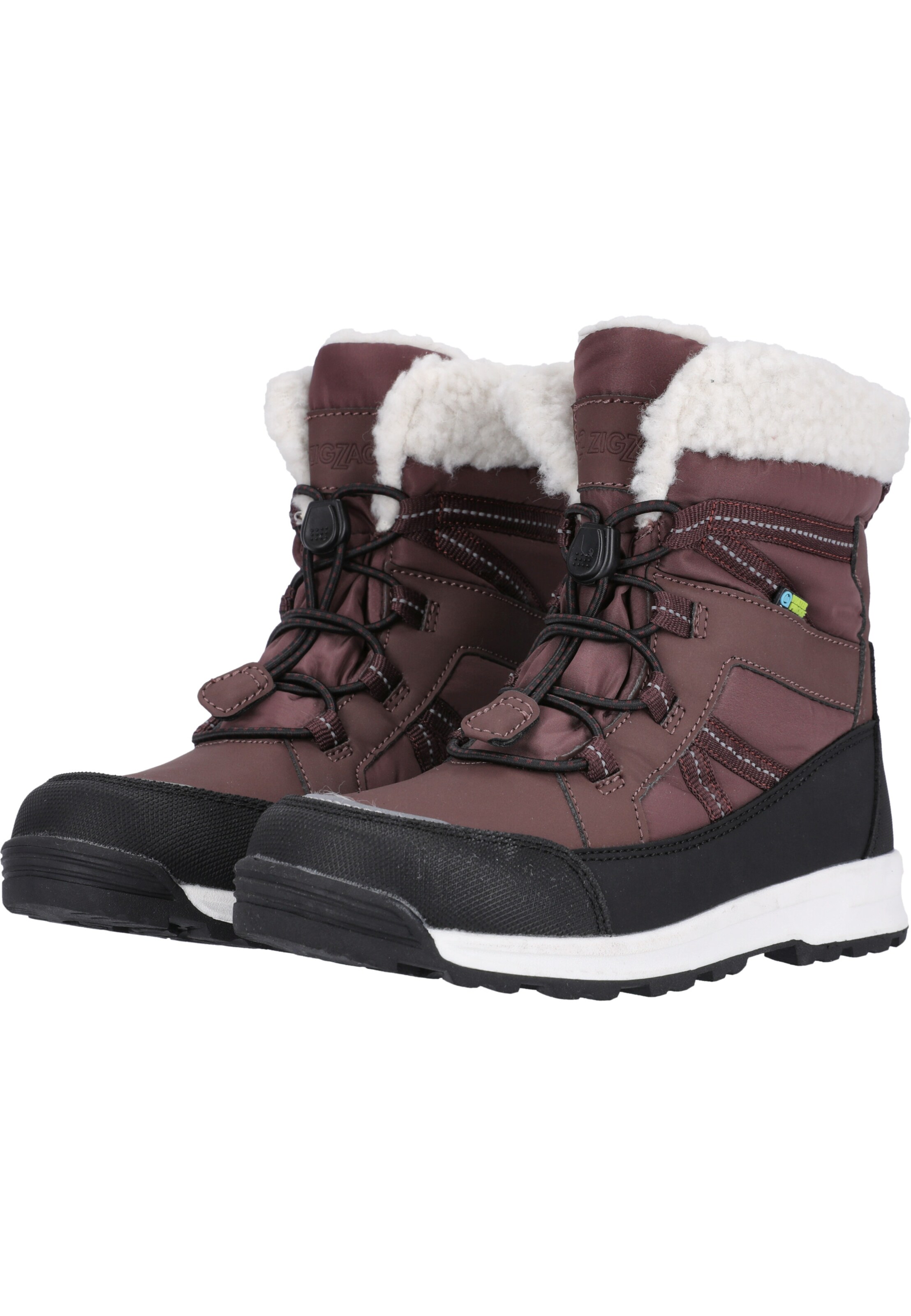 ZigZag Snow Boots 'Wranden' in Purple