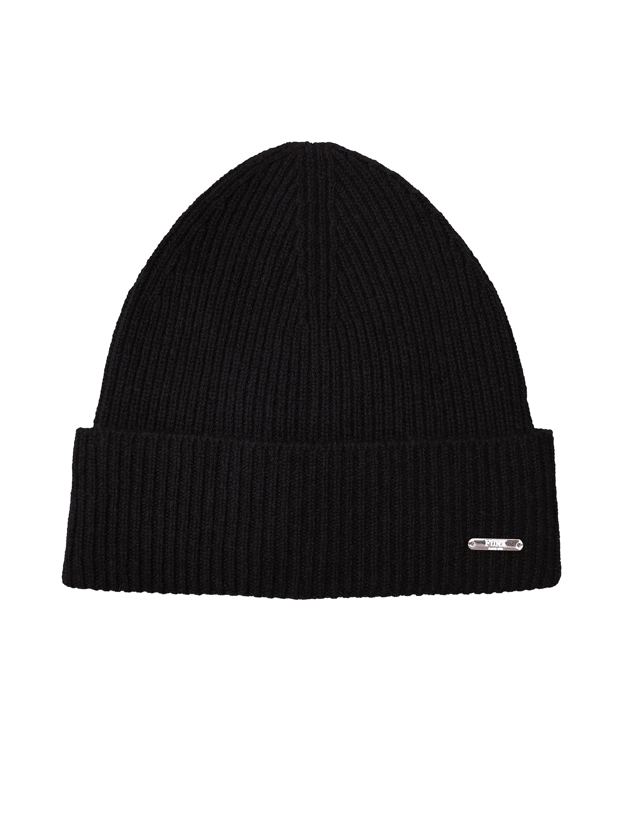 Funk since 1776 Beanie 'Mütze aus hochwertigem Kaschmir' in Black: front