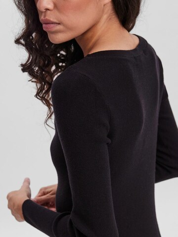 VERO MODA Knitted dress in Black