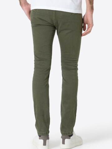 TIMEZONE Slim fit Chino Pants 'Janno' in Green