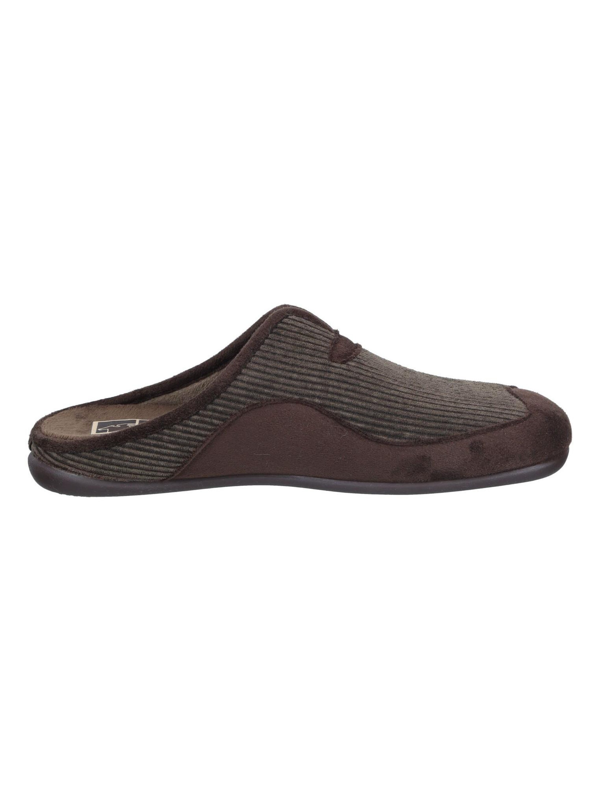 Manitu-Home Slippers in Brown