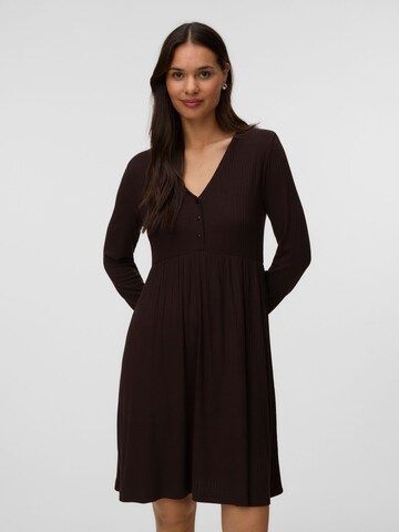 MAMALICIOUS Kleid in Braun: Vorderseite