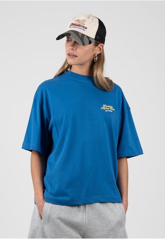 T-Shirt 'Athletic & Health Club' Prohibited en bleu