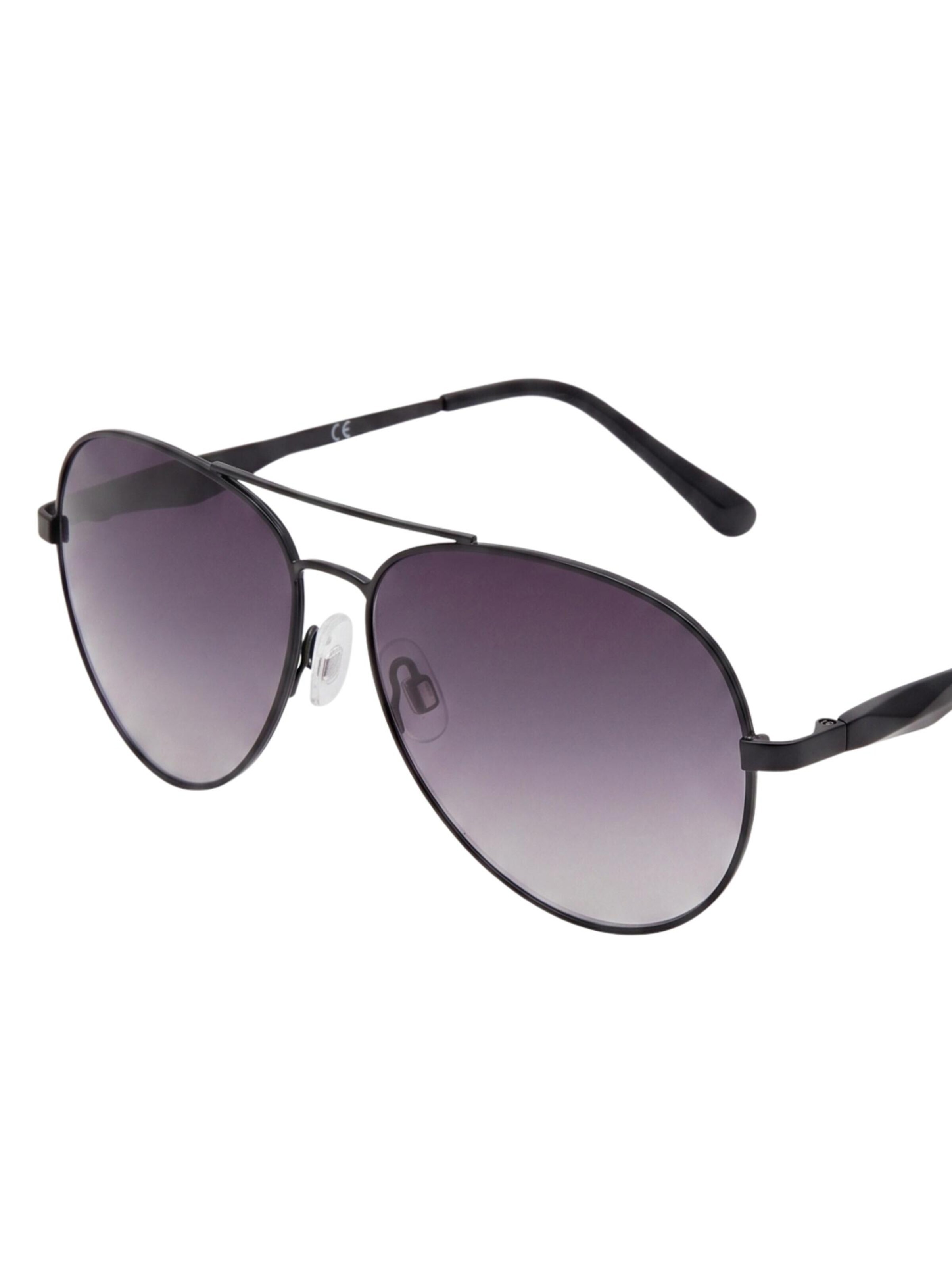 Maxte Sonnenbrille 'Solo-Solis Pilot'‌‌ in Schwarz