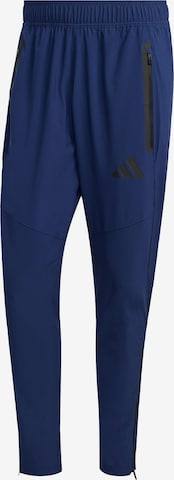 Pantalon de sport 'Tiro' ADIDAS PERFORMANCE en bleu : devant