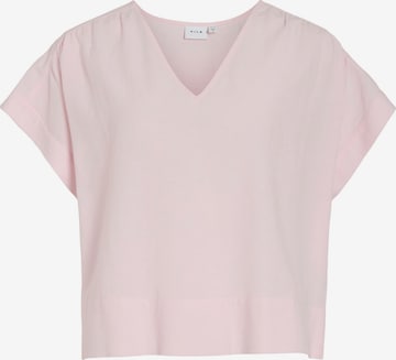 T-shirt 'VIPRISILLA' VILA en rose : devant
