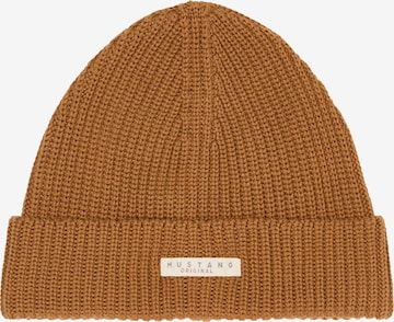 MUSTANG Beanie in Brown: front