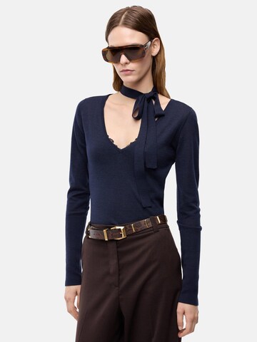 PINKO Pullover 'PINKO SOFFIO MAGLIA LINGERIE 100 LANA Maglieria'‌ in Blau