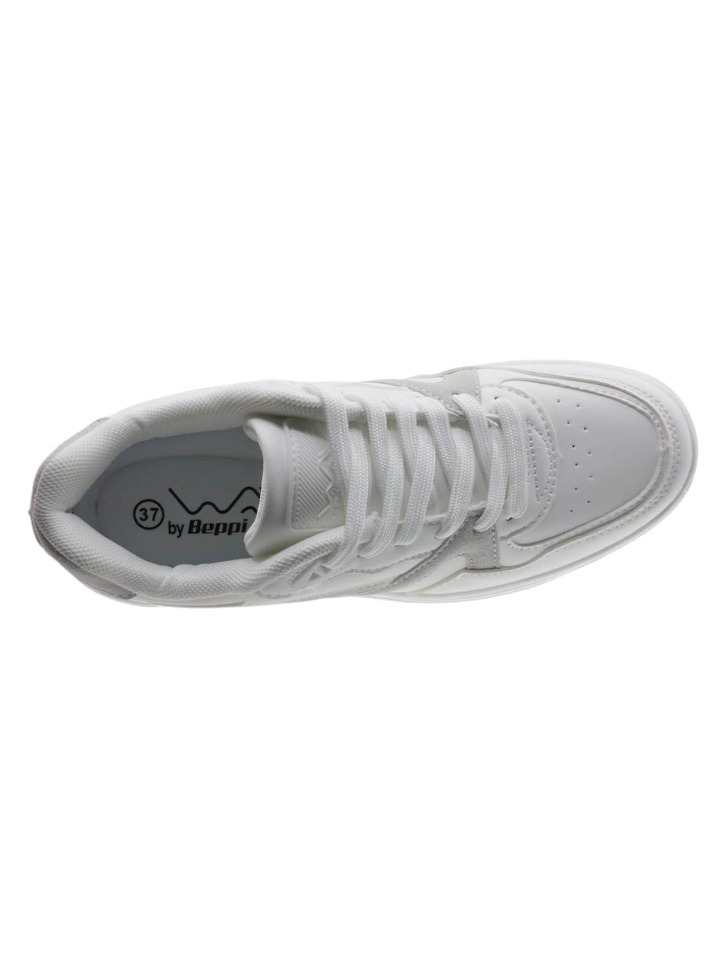 Beppi Schnürschuh 'Casual Shoe'‌‌‌ in Weiß