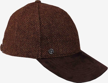 LOEVENICH Cap in Braun: Vorderseite