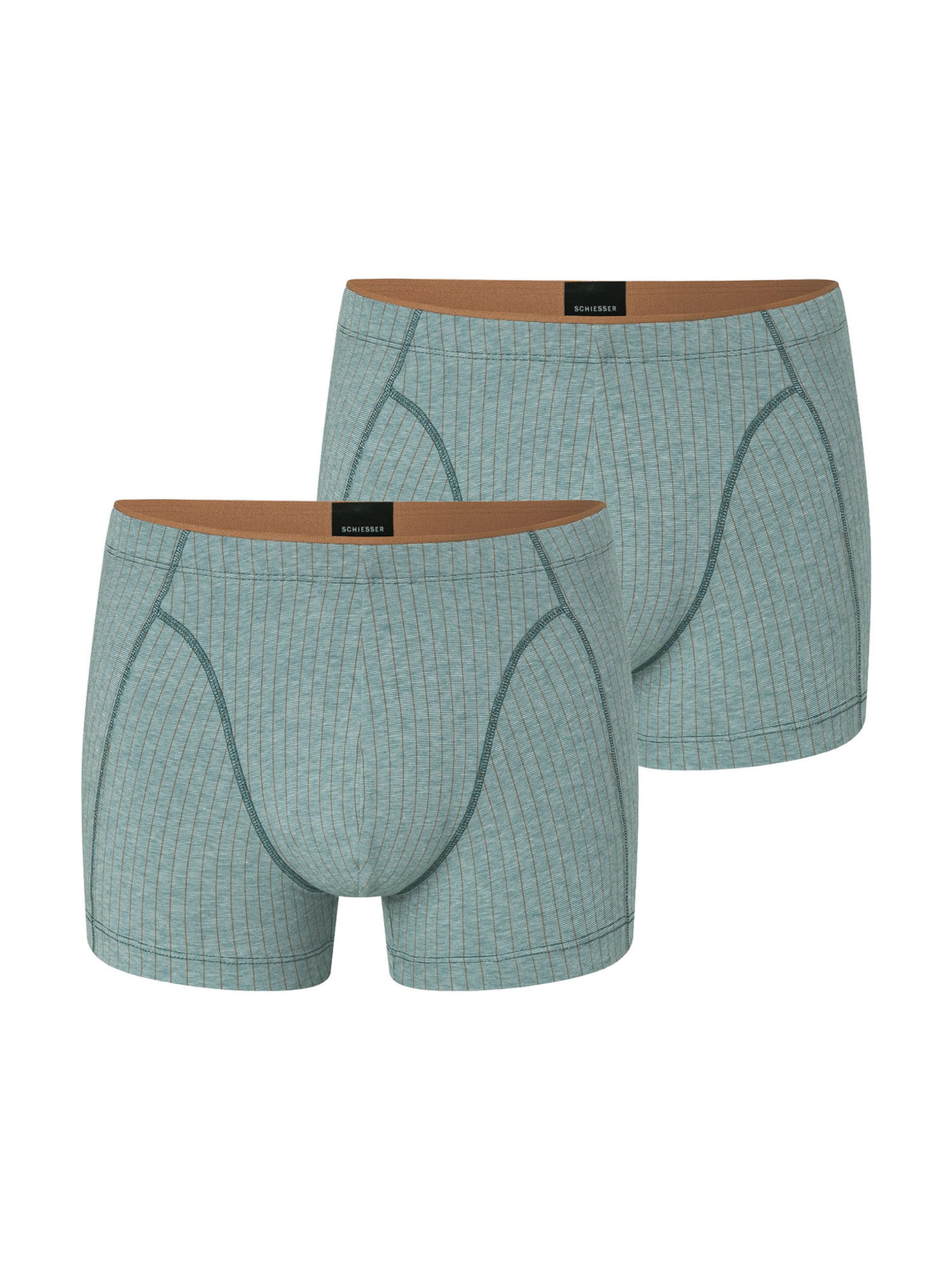 Boxers ' 95/5 Originals ' SCHIESSER en gris : devant