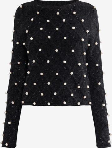 faina Sweater 'Koosh' in Black: front