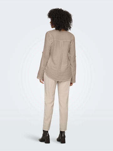 ONLY Blouse 'ONLTHYRA' in Beige
