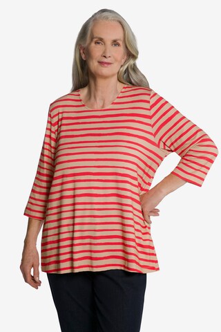 Ulla Popken T-shirt i beige: framsida