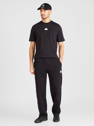 ADIDAS SPORTSWEAR - Camiseta funcional 'FRACTAL' en negro