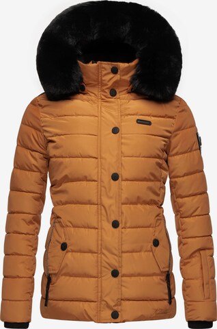 NAVAHOO Winterjacke 'Milianaa' in Gelb