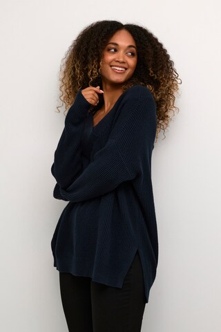 CULTURE Sweater 'Olivia' in Blue: front