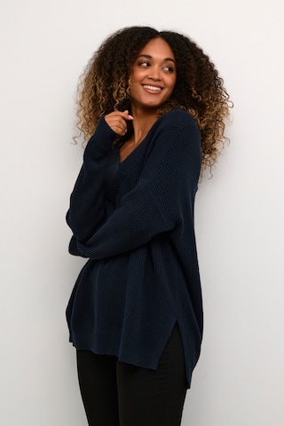 CULTURE Sweater 'Olivia' in Blue: front