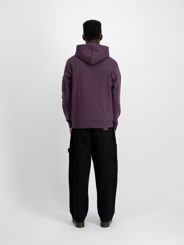 ALPHA INDUSTRIES Sweatshirt i lila