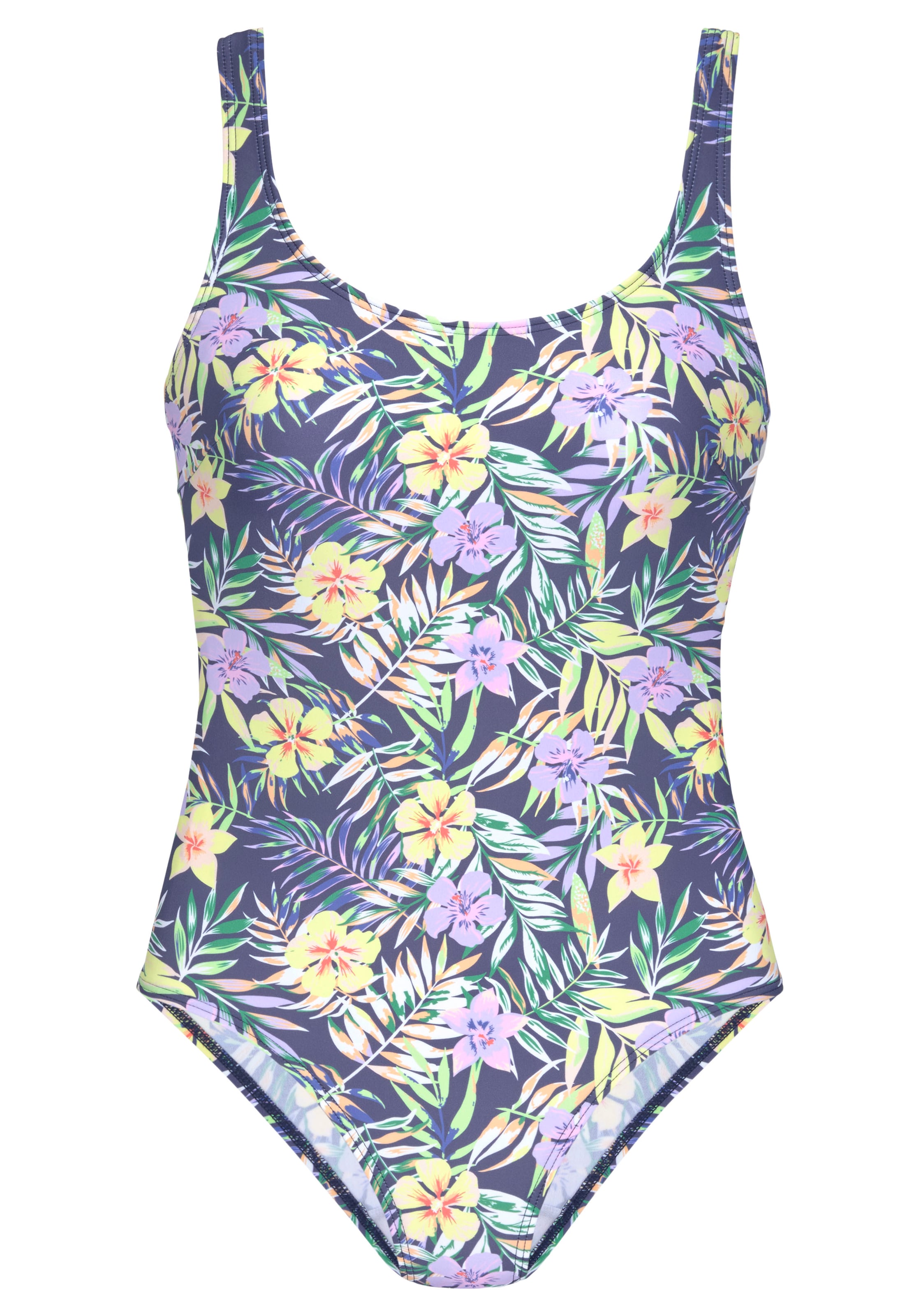 Bustier Maillot de bain VENICE BEACH en violet : devant