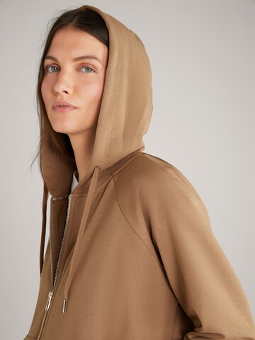 JOOP! Zip-Up Hoodie in Brown