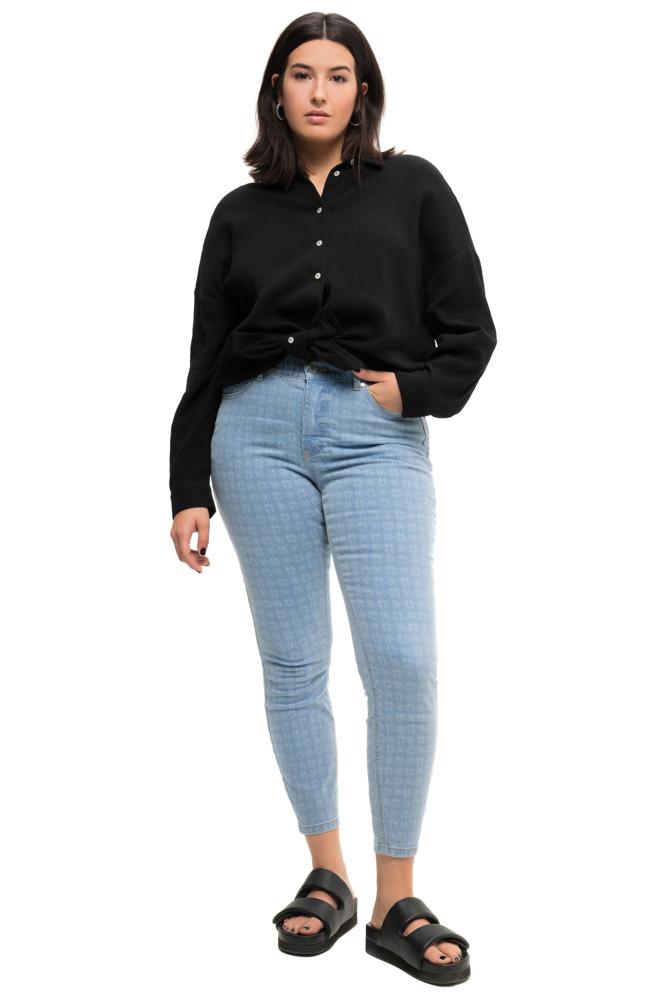 Studio Untold Slimfit Jeans in Blau