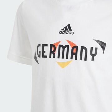 ADIDAS PERFORMANCE Functioneel shirt 'UEFA EURO24 Germany' in Wit