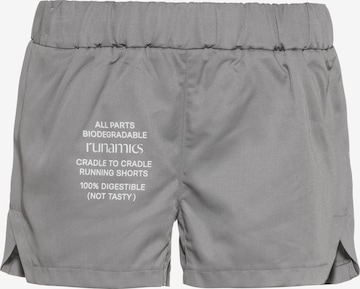 Runamics Regular Workout Pants 'C2C' in Grey: front