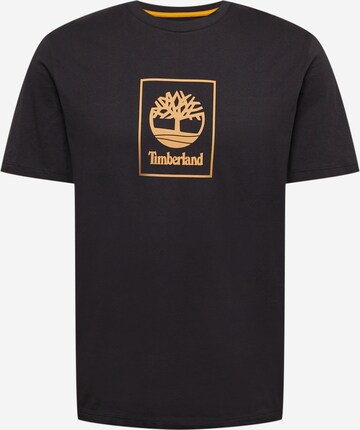 TIMBERLAND T-Shirt 'Tree' in Schwarz: predná strana