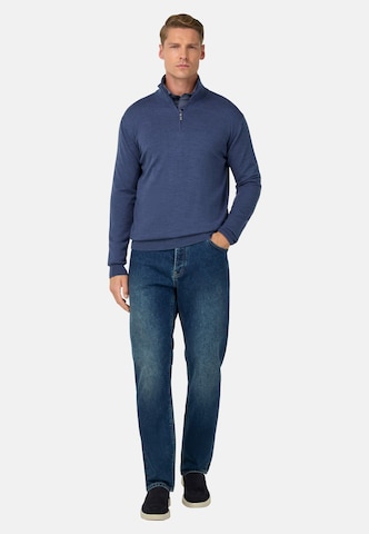 Coupe slim Jean 'B SUSTAINABLE' Boggi Milano en bleu