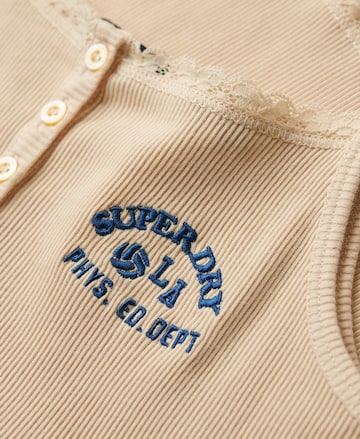 Haut Superdry en beige