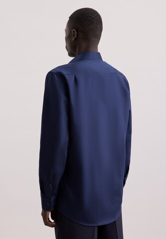 Coupe regular Chemise business SEIDENSTICKER en bleu