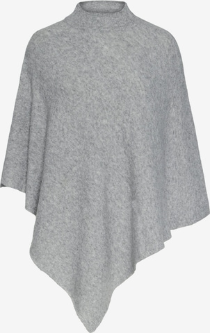 Mantellina 'PCFORTUNA' di PIECES in grigio: frontale