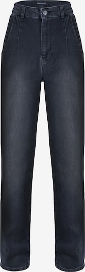WEM Fashion Jeans med lægfolder i grey denim, Produktvisning