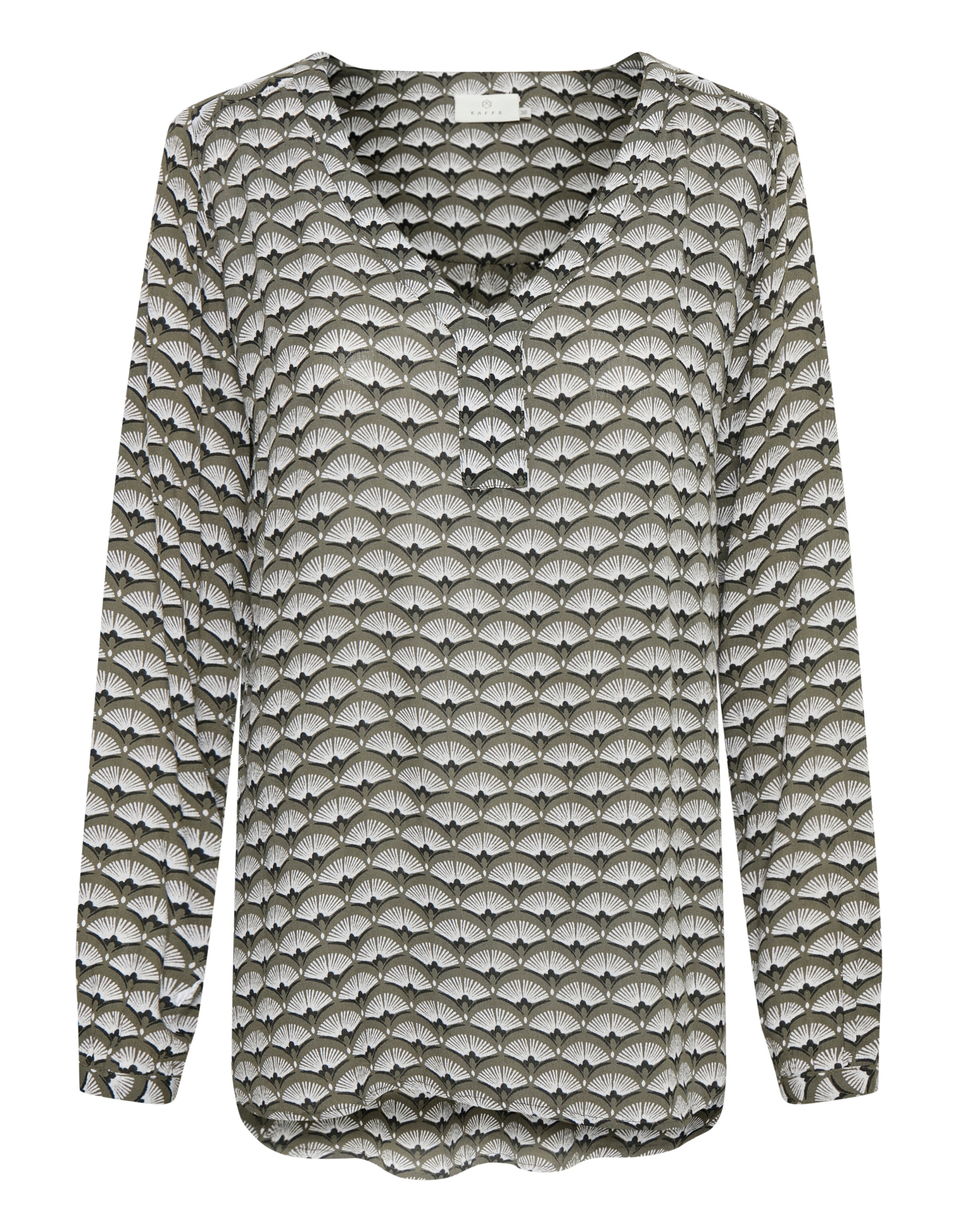 Kaffe Blúzka - Zelená: predná strana