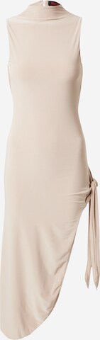 Misspap - Vestido en beige: frente