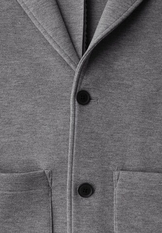 Street One MEN Regular Fit Sakko 'Scuba' in Grau