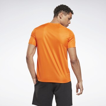 Maglia funzionale di Reebok in arancione