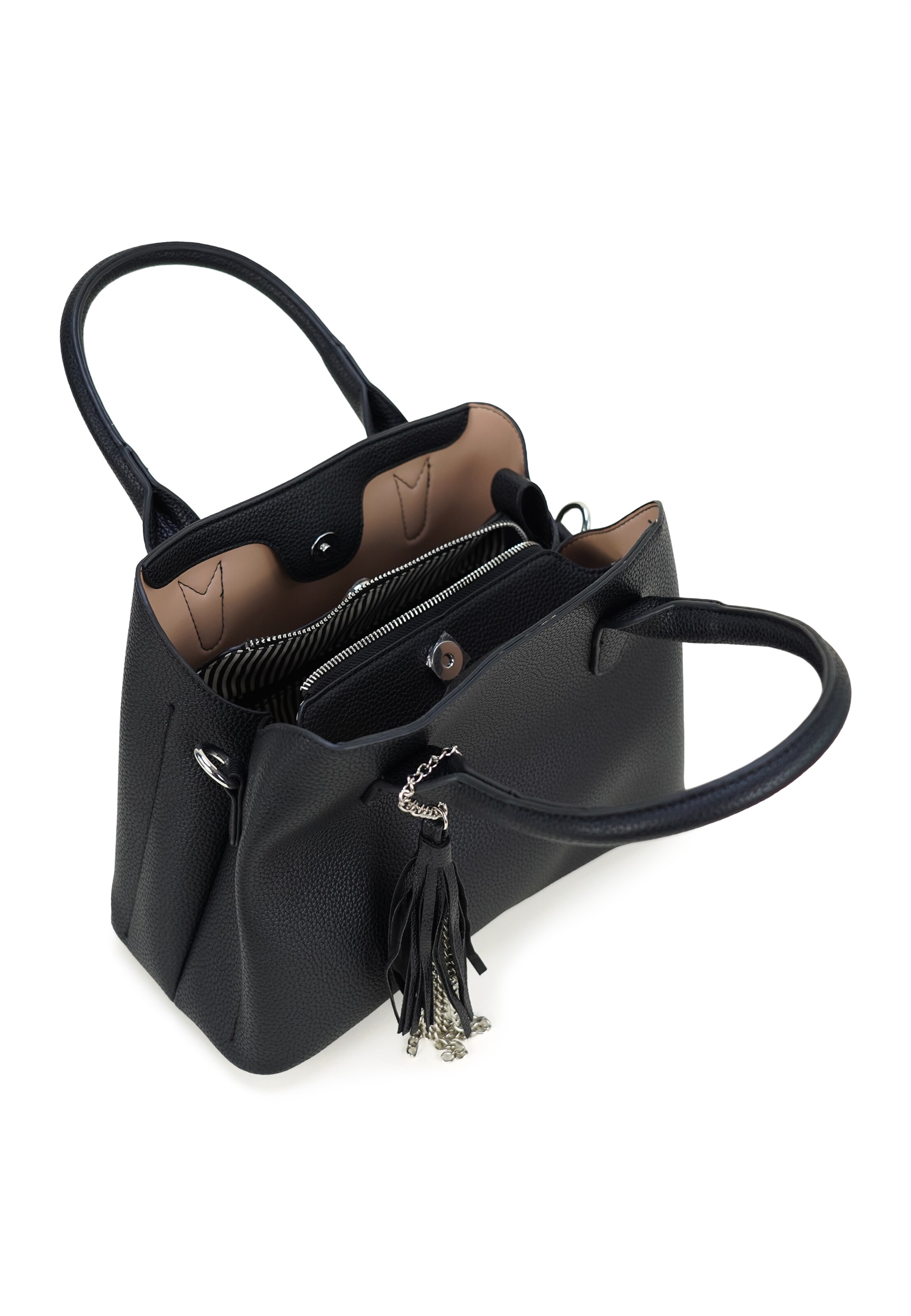 HARPA Handbag 'ZENDA' in Black