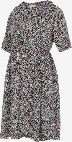 MAMALICIOUS Shirt Dress 'Lyla' in Blue: front