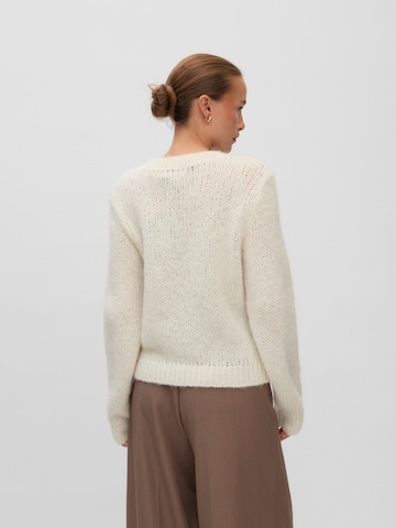 VERO MODA Knit Cardigan 'VMMAYBE JEWEL' in Beige