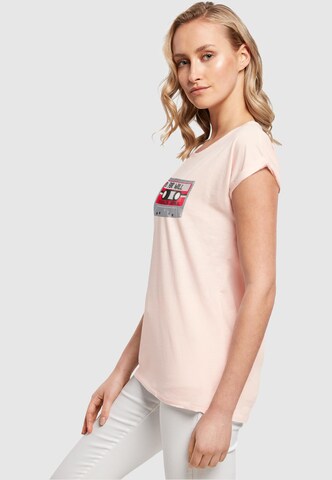 ABSOLUTE CULT Shirt 'Stranger Things - Cassette For Will' in Pink