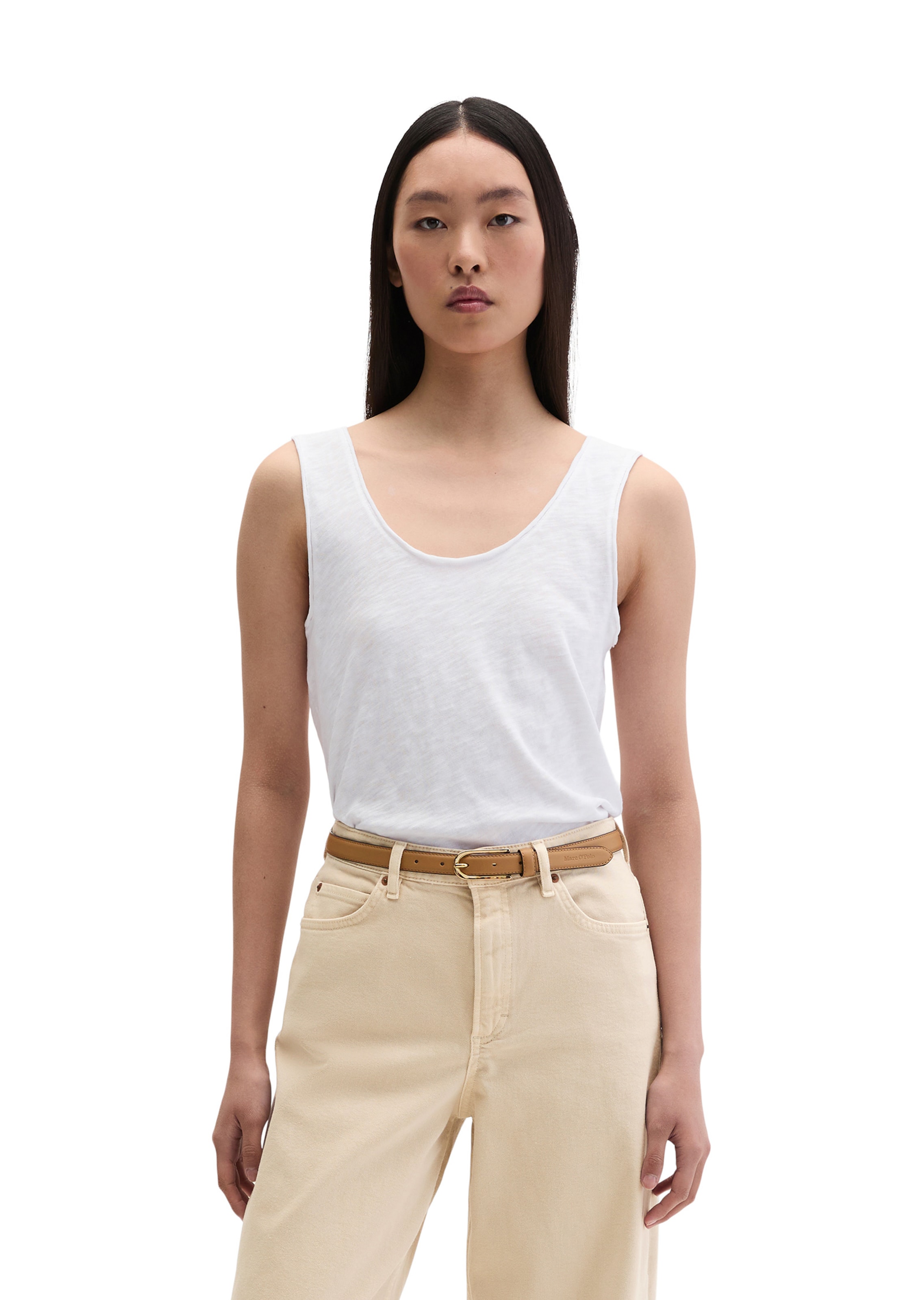 Haut Marc O'Polo en blanc : devant