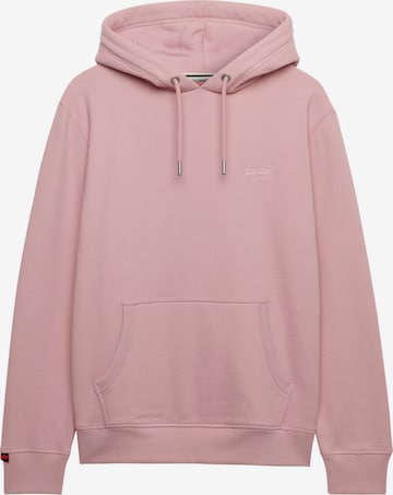 Superdry Sweatshirt 'Essential' in Rot: Vorderseite